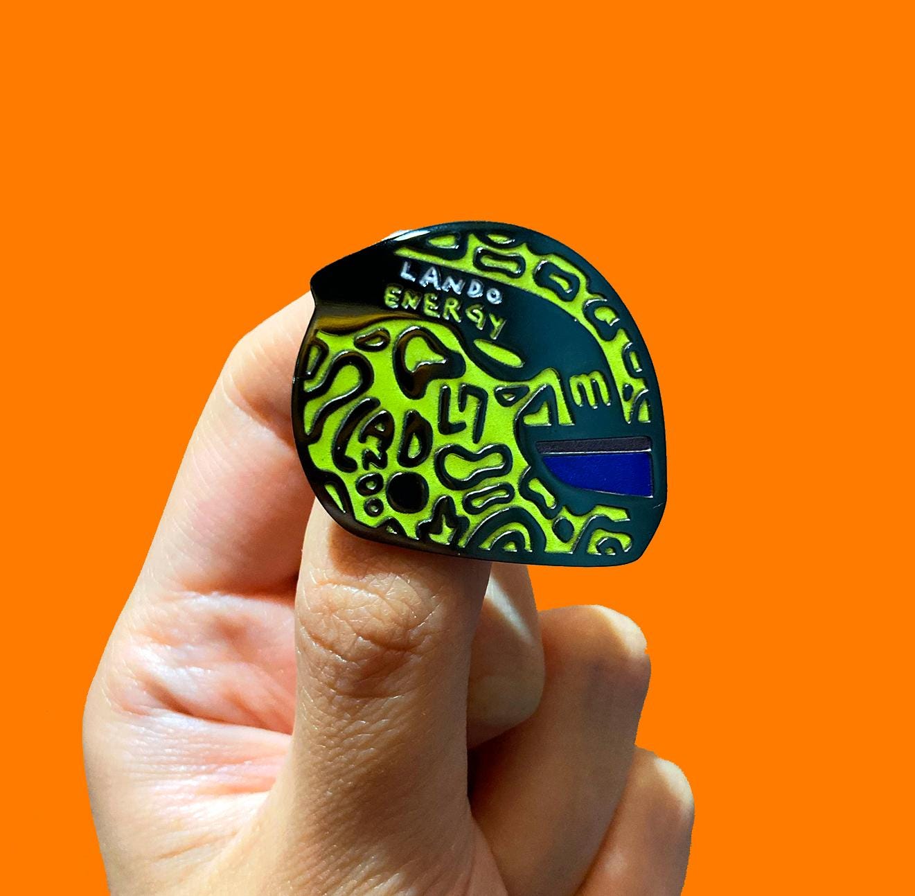 LN4 Lando Norris helmet (2024ver.) | Enamel pin
